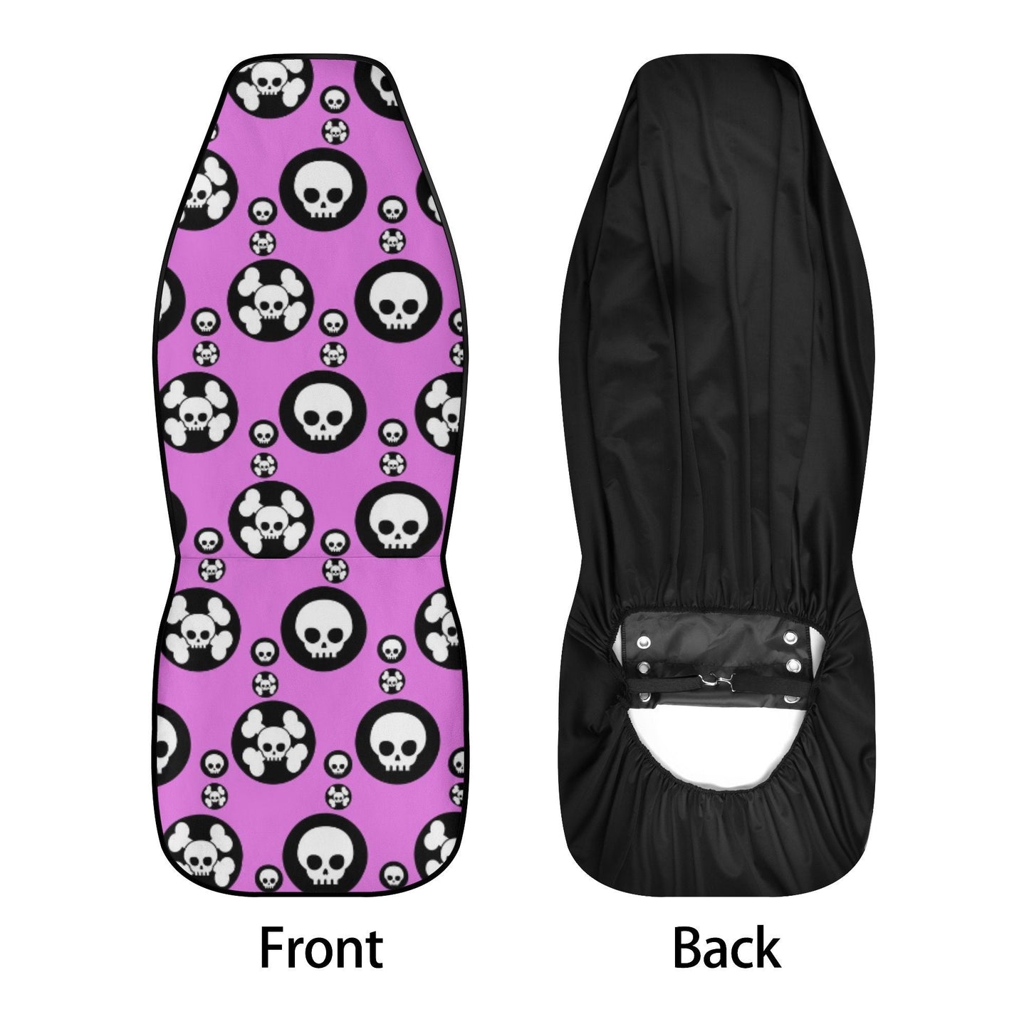 Halloween car accessories, skeleton car protector, punisher skull car seat protector cover, evil car tool, punisher skull mat for car truck