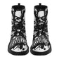 Horror waterproof Lace Up Anti-Slip platform nooties, skeleton waterproof shoes, christmas skull fashion leather boots skeleton unisex boots