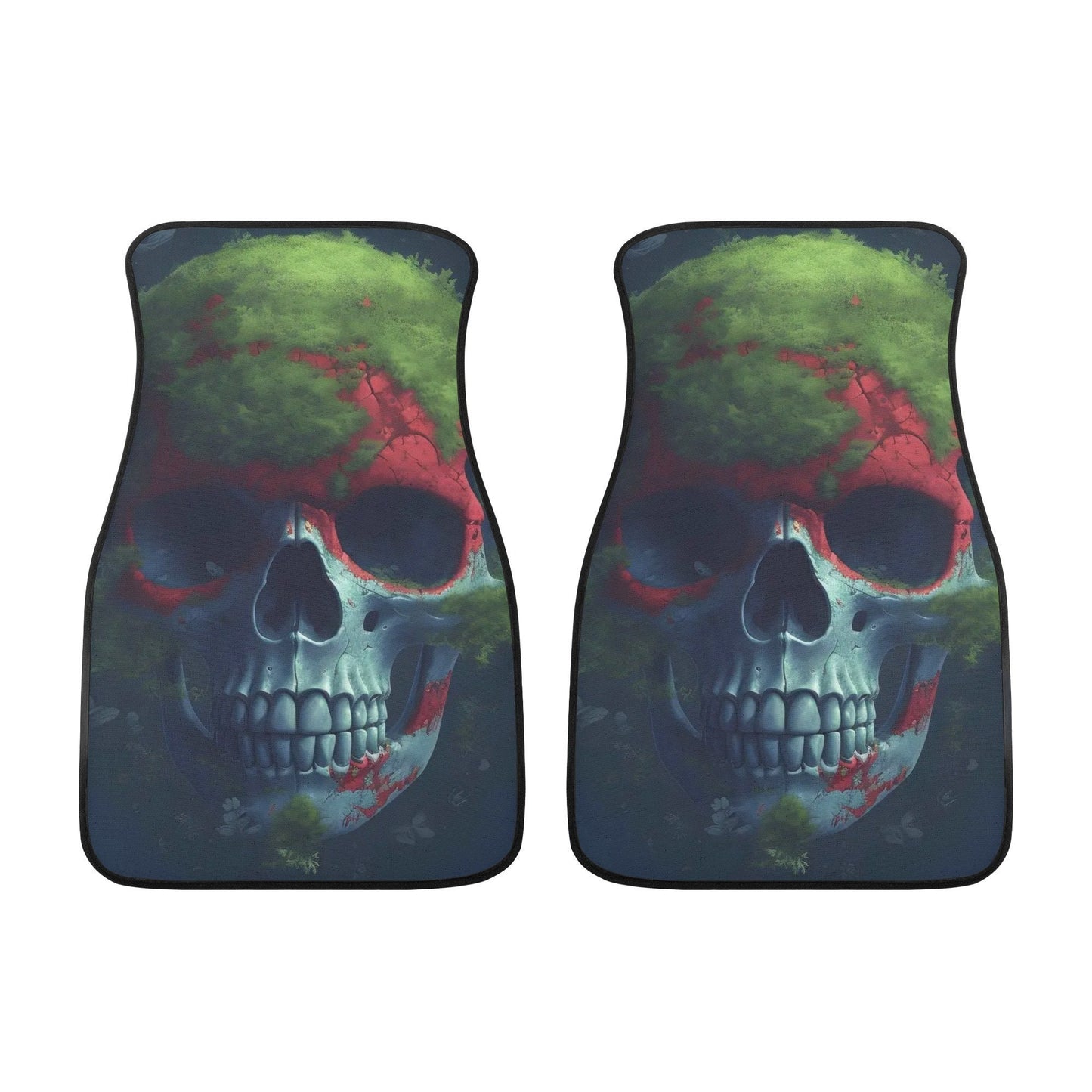 Gothic skull car protector, motorcycle skull car seat tool, skeleton cover cushion accessories for Cars biker skull car seat protector cover