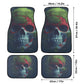 Gothic skull car protector, motorcycle skull car seat tool, skeleton cover cushion accessories for Cars biker skull car seat protector cover