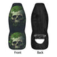 Gothic skull seat cover protector, goth seat cover protector, death skull car protector, halloween seat cover protector skull car mats set