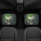 Gothic skull seat cover protector, goth seat cover protector, death skull car protector, halloween seat cover protector skull car mats set