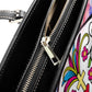 Dia de los muertos skull cosmetic wallet, sugar skull girl shoulder bag, cinco de mayo skull long wallet day of the dead long wallet bag set