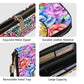 Dia de los muertos skull cosmetic wallet, sugar skull girl shoulder bag, cinco de mayo skull long wallet day of the dead long wallet bag set