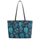 Candy skull travel bag, dia de los muertos skull handbag, floral sugar skull long wallet, cinco de mayo skull wallet, calaveras skull bags