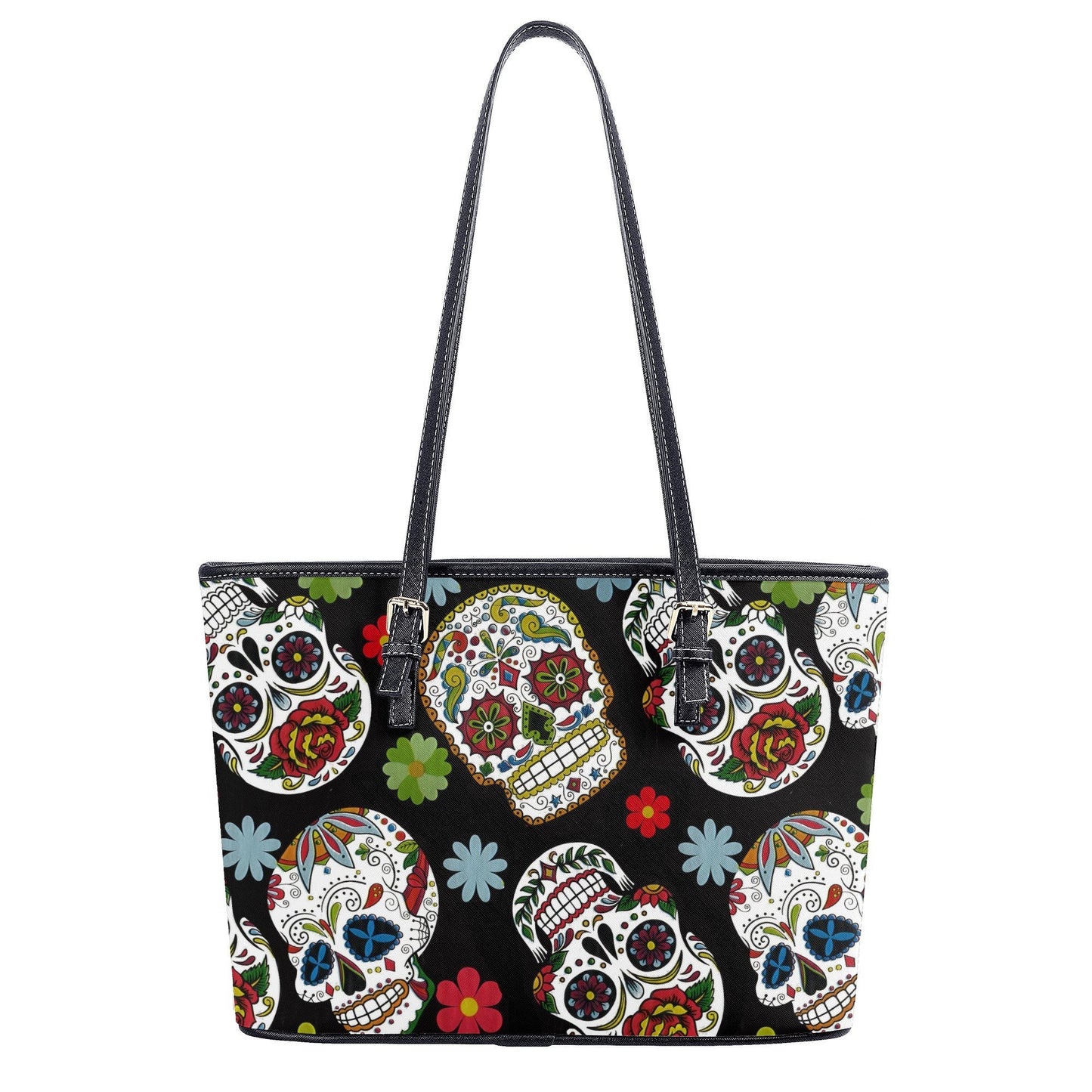 Mexican skull purse, sugar skull girl purse, mexican skull bag with shoulder strap, floral skull handbag, day of the dead crossbody bags