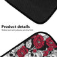 Rose skull mat for car, death skull car protector, rose skull car seat cover full set evil car seat cover full set rose skull car seat cover