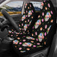 Christmas skull seat cover protector, gothic skull car seat cushion cover rose skull car seat tool biker skull car accessories car floor mat