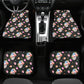 Christmas skull seat cover protector, gothic skull car seat cushion cover rose skull car seat tool biker skull car accessories car floor mat