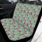 Sugar skull car seat protector, sugar skull car mat flooring, floral skull car floor mat, floral skull car tool, floral skull car seat cover