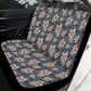 Floral sugar skull car seat protector cover cinco de mayo skull seat cover for car mexican skull car protector, sugar skull girl rug for car