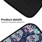 Floral sugar skull cover cushion accessories for Cars, floral sugar skull car floor mat, sugar skull girl car seat cushion cover car mat set