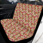Floral skull cover cushion accessories for Cars, punisher skull seat cover protector, grim reaper rug mat for car, flame skull car floor mat