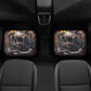 Motorcycle skull car protector horror rug for car flaming skull car mat christmas skull car seat protector motorcycle skull truck seat cover