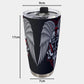 Wings skull freezer Mug, gothic skull beer mug, goth jumbo Mug, flaming skull mug, evil tumbler cup mug, flame skull cup flame skull tumbler