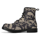 Evil men women boots, death skull boots for men women, halloween shoes, flaming skull boots for men women goth unisex shoes motorcycle boots