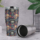 Sugar skull girl jumbo Mug, candy skull beer mug, calaveras skull freezer Mug, floral sugar skull cup, dia de los muertos skull tumblr mug