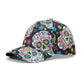 Sugar skull cap, day of the dead hat, candy skull baseball cap, sugar skull baseball cap hat, floral candy skull cap, dia de los muertos hat