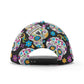 Sugar skull cap, day of the dead hat, candy skull baseball cap, sugar skull baseball cap hat, floral candy skull cap, dia de los muertos hat