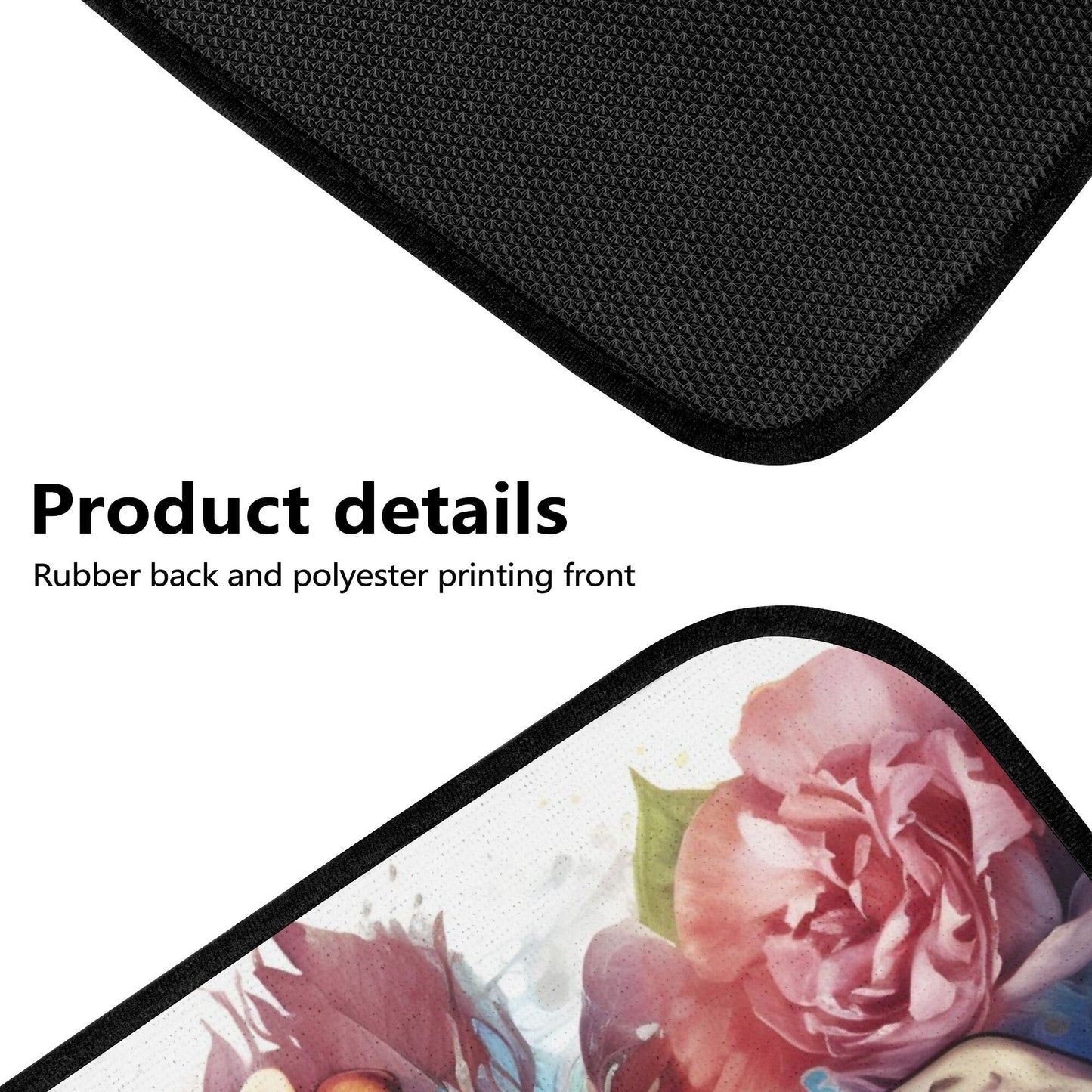 Skull in fire car protector, christmas skull cover cushion accessories for Cars, rose skull slip-on seat covers, horror car tool, horror was