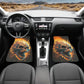 Skull slip-on seat covers, hooded skull car protector, grim reaper car protector, grim reaper seat cover protector, flaming skull car mats