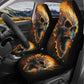 Skull slip-on seat covers, hooded skull car protector, grim reaper car protector, grim reaper seat cover protector, flaming skull car mats