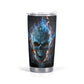 Horror beer mug, reaper skull jumbo Mug, evil tumbler, skull freezer Mug, horror jumbo Mug, hooded skull freezer Mug, skull cup, halloween c