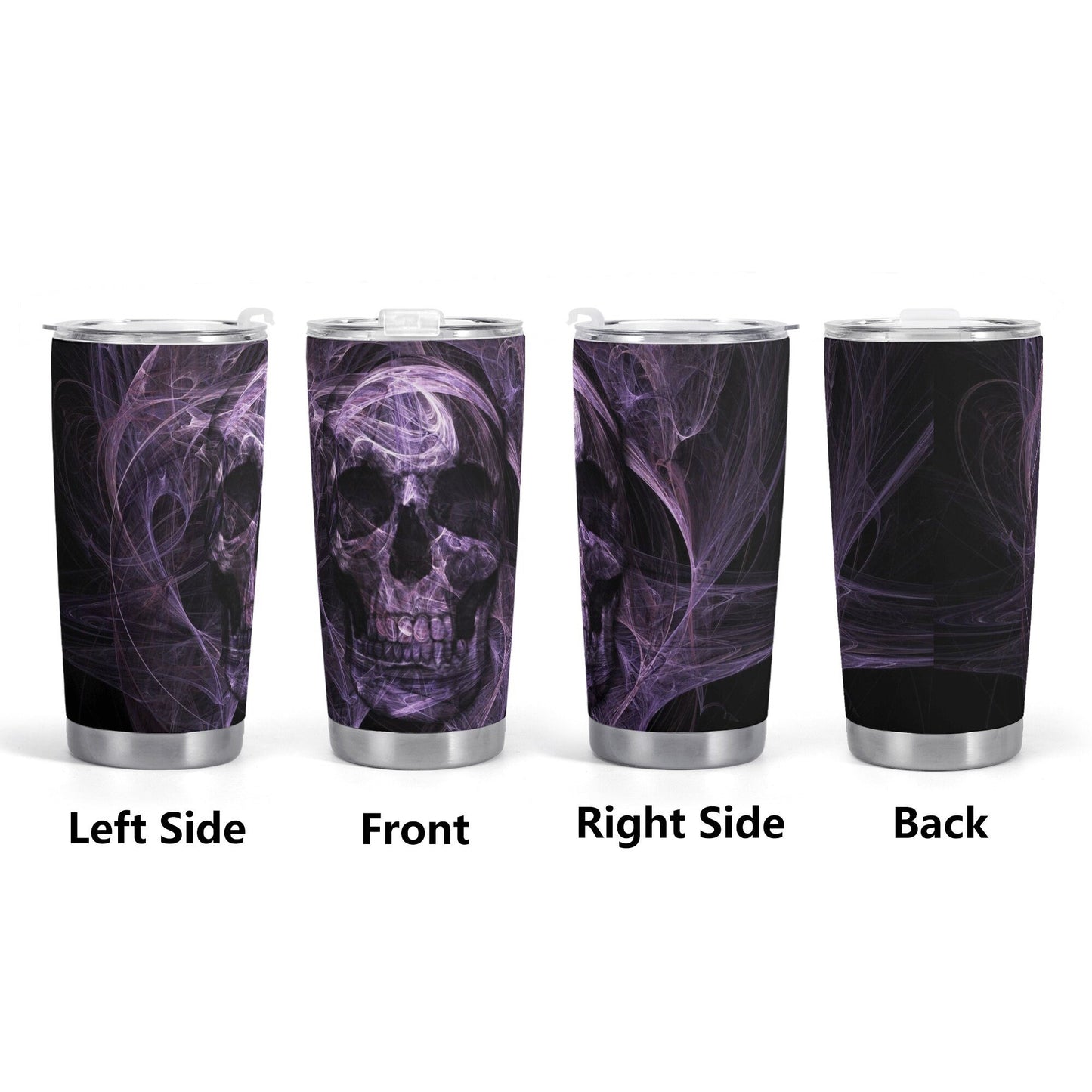 Skeleton mug, rose skull freezer Mug, christmas skull freezer Mug, flaming skull cup, rose skull coffee mug, horror freezer Mug, christmas s