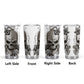 Halloween coffee mug, gothic skull jumbo Mug, horror tumblr, motorcycle skull tumbler cup mug, halloween tumbler cup mug, flaming skull tumb