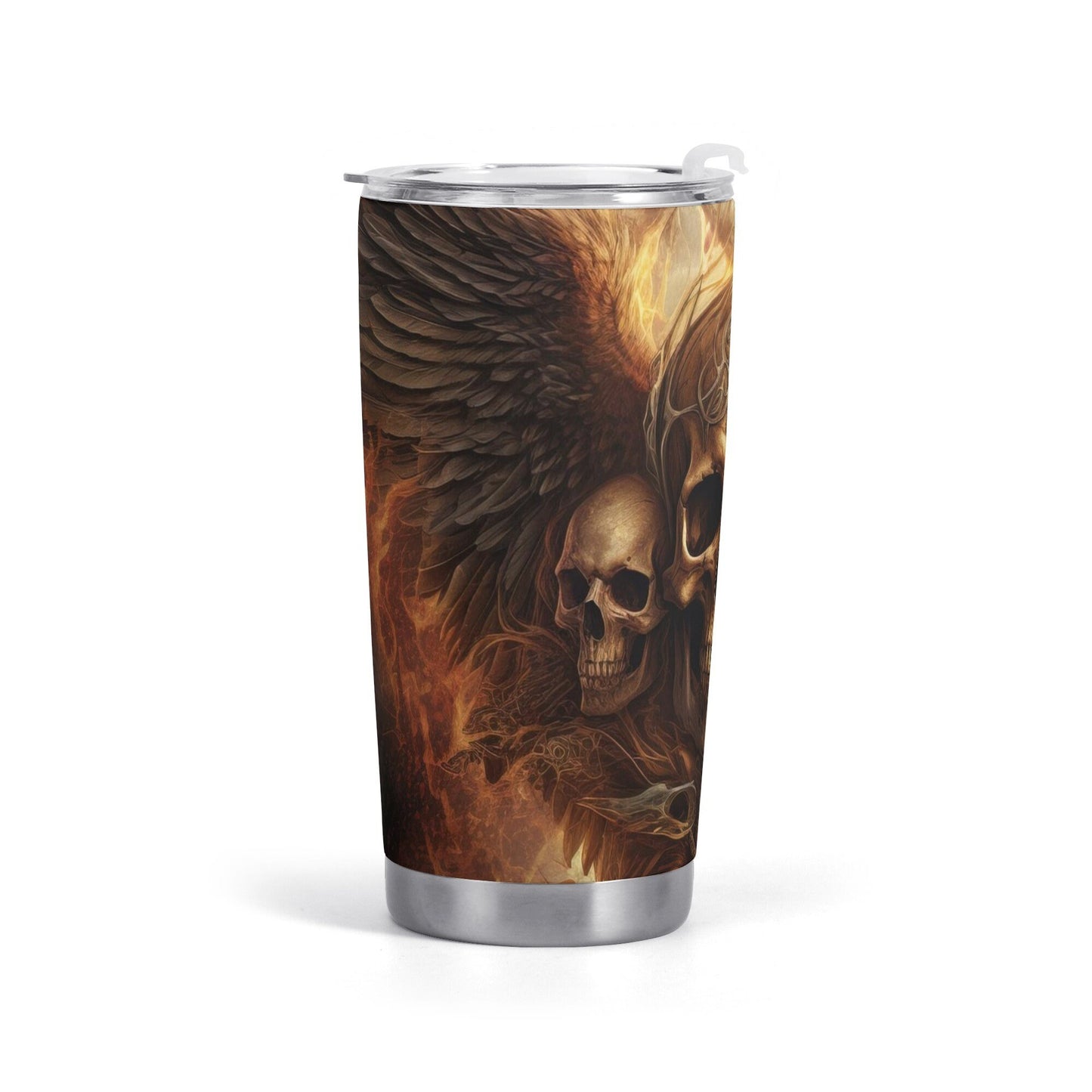 Skeleton tumbler cup mug, grim reaper tumbler, death skull tumblr, death with scythes tumbler cup mug, grim reaper tumblr, motorcycle skull