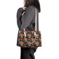 Hooded skull travel bag, hooded skull shoulder bag, motorcycle skull handmade bag, reaper skull shoulder bag, punisher skull crossbody bag,
