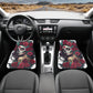 Dia de los muertos skull car seat cover full set, floral skull car seat cushion cover, cinco de mayo skull car seat cover, dia de los muerto