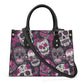 Sugar skull cosmetic bag, sugar skull messenger bag, sugar skull women's handbag, mexico messenger bag, mexico handbag with strap, mexican s