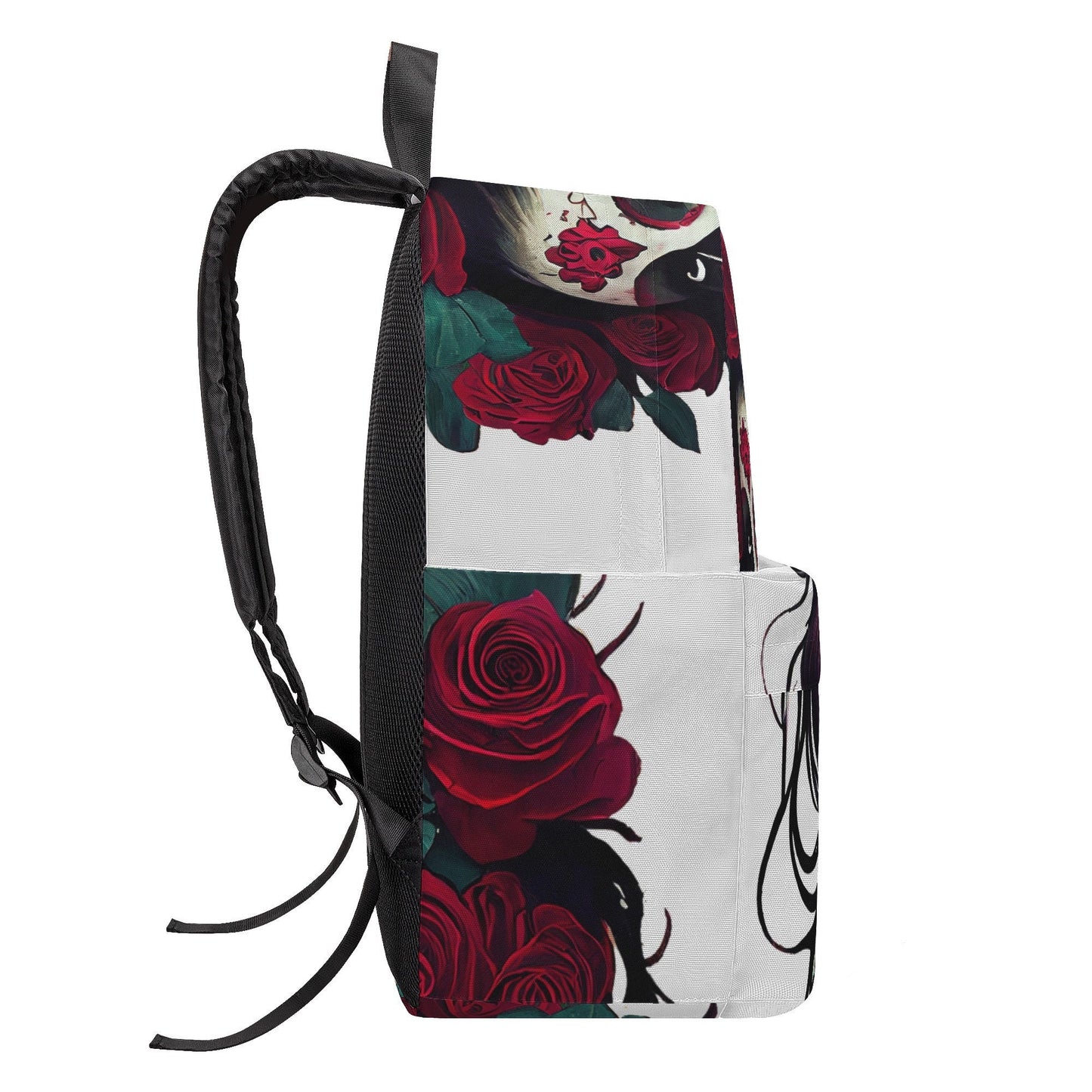 Calaveras skull school bag, candy skull tote bag, dia de los muertos skull girl bag, dia de los muertos skull shoulder bag, day of the dead