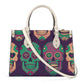 Day of the dead cosmetic bag, sugar skull crossbody bag, candy skull shoulder bag, candy skull bag with shoulder strap, day of the dead tote