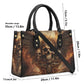 Gothic skull tote bag, skull crossbody bag, Spooky Halloween bag with shoulder strap, skeleton crossbody bag, floral skull handbag with stra