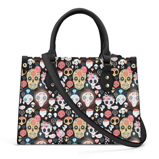 Skeleton messenger bag, skeleton cosmetic bag, evil face purse, halloween messenger bag, gothic skull messenger bag, devil ghost purse, hood