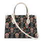 Cinco de mayo skull tote bag, day of the dead travel bag, dia de los muertos skull large tote bag, floral skull travel bag, mexico tote bag,
