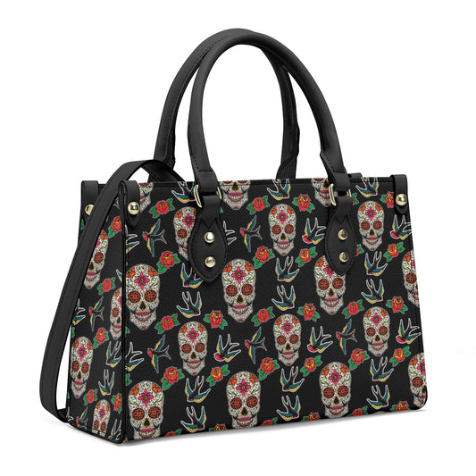 Cinco de mayo skull tote bag, day of the dead travel bag, dia de los muertos skull large tote bag, floral skull travel bag, mexico tote bag,