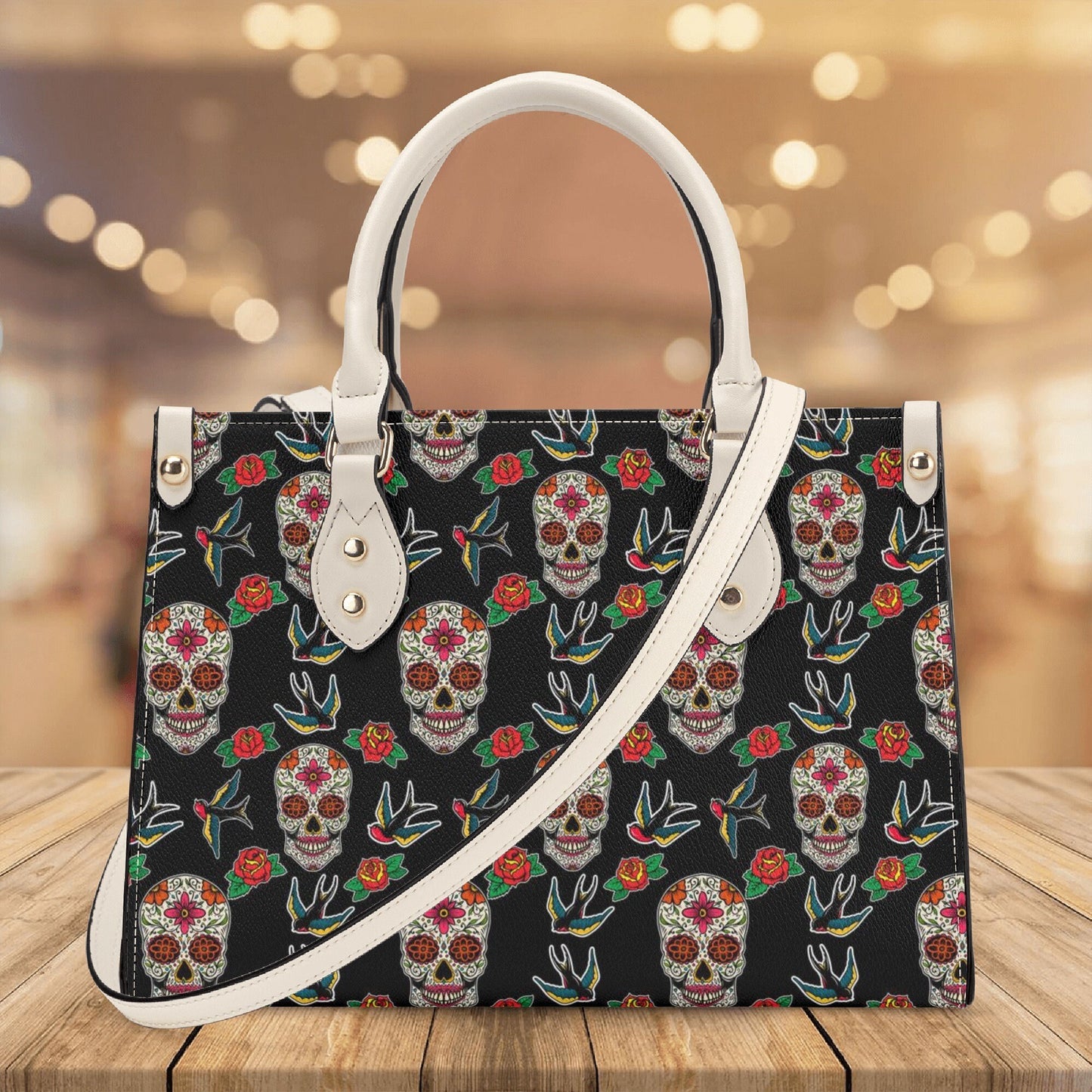 Cinco de mayo skull tote bag, day of the dead travel bag, dia de los muertos skull large tote bag, floral skull travel bag, mexico tote bag,