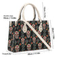 Cinco de mayo skull tote bag, day of the dead travel bag, dia de los muertos skull large tote bag, floral skull travel bag, mexico tote bag,