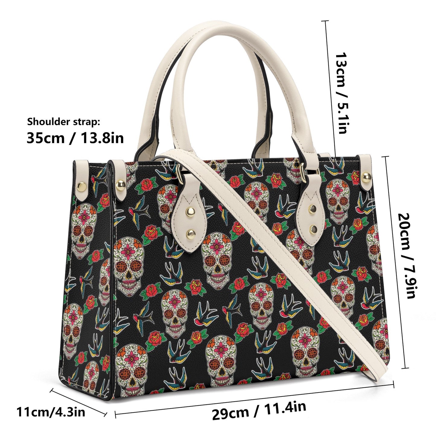 Cinco de mayo skull tote bag, day of the dead travel bag, dia de los muertos skull large tote bag, floral skull travel bag, mexico tote bag,