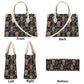 Cinco de mayo skull tote bag, day of the dead travel bag, dia de los muertos skull large tote bag, floral skull travel bag, mexico tote bag,