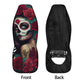Dia de los muertos skull car seat cover full set, floral skull car seat cushion cover, cinco de mayo skull car seat cover, dia de los muerto