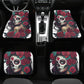 Dia de los muertos skull car seat cover full set, floral skull car seat cushion cover, cinco de mayo skull car seat cover, dia de los muerto