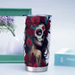 Candy skull beer mug, sugar skull freezer Mug, dia de los muertos skull jumbo Mug, mexico jumbo Mug, floral sugar skull jumbo Mug, cinco de