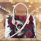 Sugar skull girl tote bag, day of the dead messenger bag, day of the dead travel bag, day of the dead cosmetic bag, mexican skull purse, day