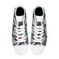 Day of the dead women sneakers, calaveras skull canvas shoes, candy skull shoes gift, sugar skull girl causual sneakers, candy skull shoes g