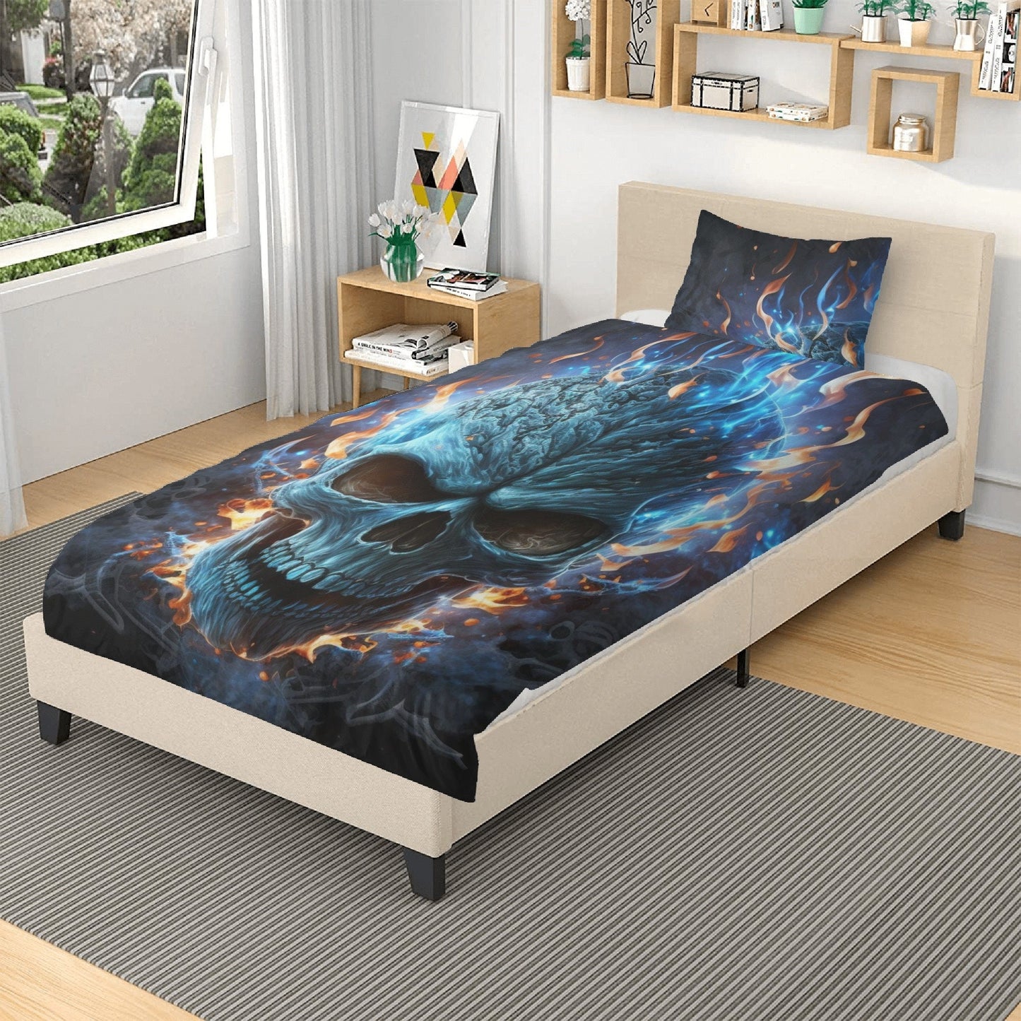 Spooky Halloween shoes, death skull shoes for him, Spooky Halloween causual sneakers, death skull canvas sneakers, gothic skull shoes for hi