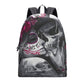 Sugar skull backpack, day of the dead backpack, candy skull backpack, sugar skull purse, sugar skull shoulder bag, mexico skull backpack